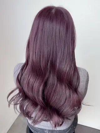 ロング 透明感color ハイトーン✨みくりのヘアスタイル