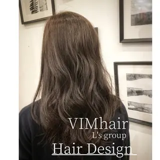 セミロング パーマ VIM hairおもろまち店のヘアスタイル