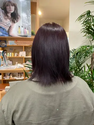 カラー みやもと みくのヘアスタイル