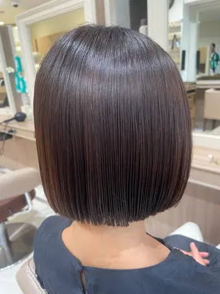 ショート パーマ 韓国ヘアメイク🎀/ 縮毛矯正✨山本媛香のヘアスタイル