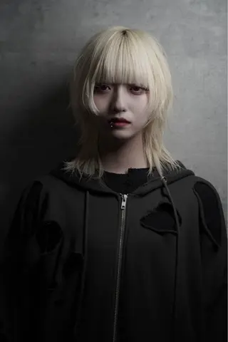 ミディアム パーマ 池袋/ウルフ /AMATOKYOのヘアスタイル