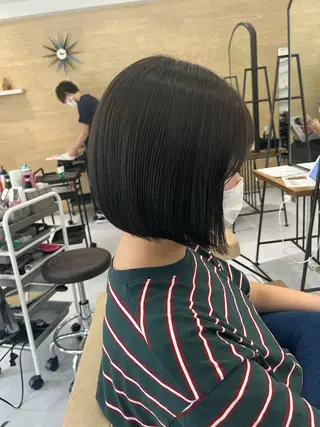 ショート メンズバレイヤージュ 斉藤春のヘアスタイル