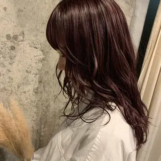 ミディアム カラー 西山 紗耶香🪽 透明感カラー/ボブのヘアスタイル