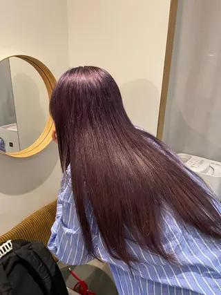 ロング ボブ/艶カラー 鎌倉/MIHO🌼のヘアスタイル