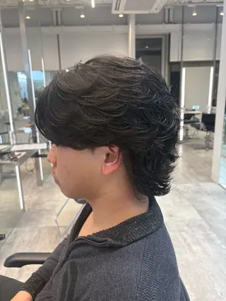 パーマ メンズ fifth 武正 琉生のヘアスタイル