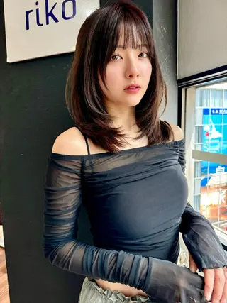 ロング カラー SALOWIN吉祥寺suite店所属・似合わせレイヤー 🇰🇷荒木洋文のヘアスタイル