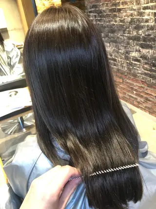 ロング 佐藤 高徳のヘアスタイル