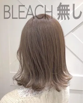 ミディアム カラー 月100人以上 髪質改善施術｜谷口のヘアスタイル