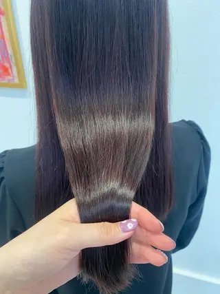 ロング maki💖 ボブ/縮毛矯正のヘアスタイル