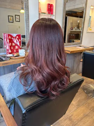 ロング カラー kimiwada maiのヘアスタイル