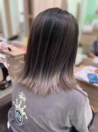 ミディアム カラー N° jillva ♦️川端裕司♦️のヘアスタイル