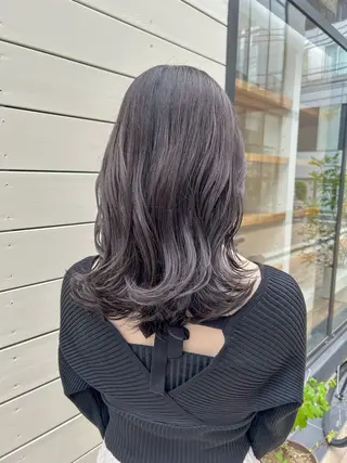 セミロング カラー ヘアアレンジ yuka .のヘアスタイル