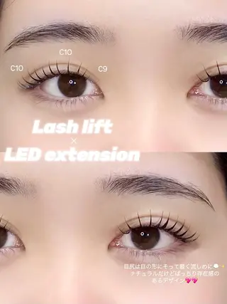 マツエク・マツパ MAQUM Rinoのマツエク・マツパデザイン