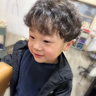 ショート パーマ メンズ 【Gisel】 Asakiのヘアスタイル