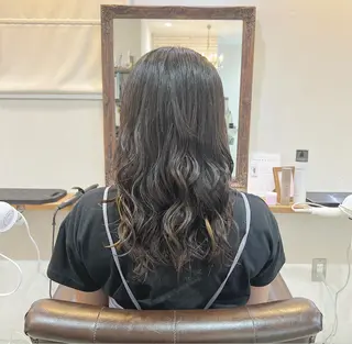 セミロング 切りっぱなしボブ 👩🏼ミニボブのヘアスタイル