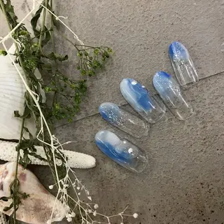 ネイル ⭐︎休業中の練習⭐︎ JNA認定講師髙橋のネイルデザイン