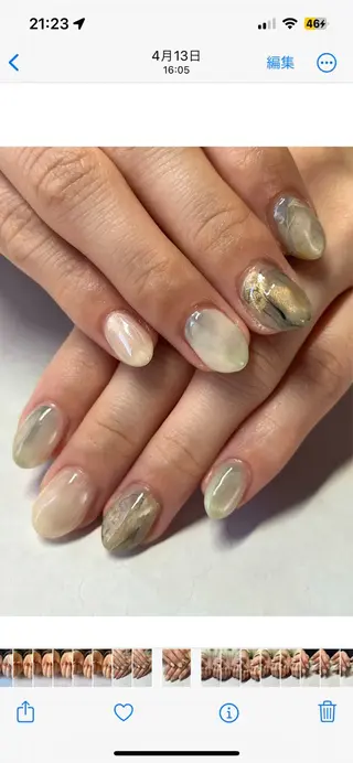 ネイル MUKUTOU nail 　YUKIのネイルデザイン