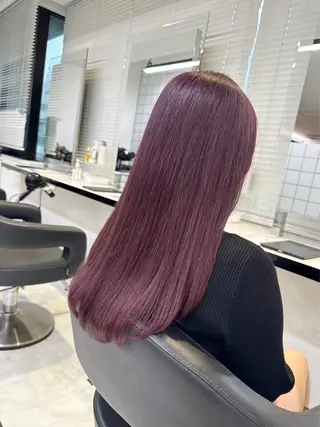 カラー girlな暖色ヘア 🪽🫧ハルナ🎀のヘアスタイル