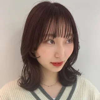 ミディアム 髪質改善クロスパーマ モリオカ モエ💫のその他イメージ
