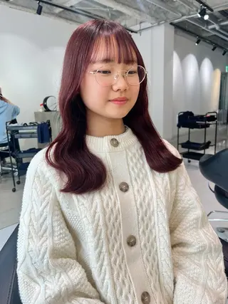 セミロング ALL HAIR所属・ALL  HAIR 大河由実のヘアスタイル