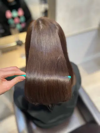 セミロング 🩵Lutia新宿 ヒイラギ🩵のヘアスタイル