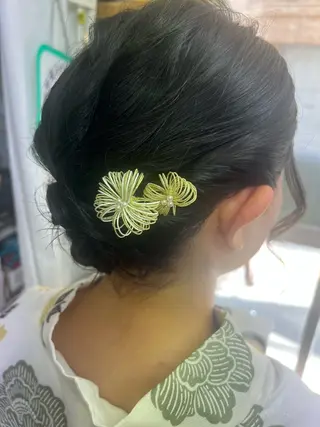 ヘアアレンジ 萱場 利恵のヘアスタイル