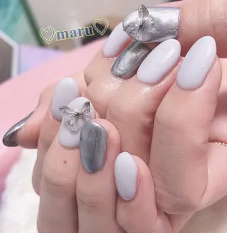 ネイル まるみ ♡のネイルデザイン