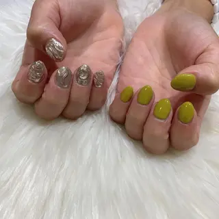 ネイル 西岡 杏のネイルデザイン