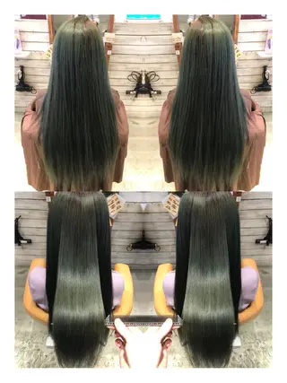 ロング パーマ Emerge武蔵小杉所属・/本物の髪質改善/ 古川新のヘアスタイル