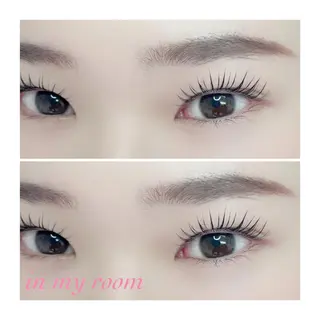 マツエク・マツパ ☽𝘀𝗵𝗶 𝘀𝗵𝗶☽のマツエク・マツパデザイン