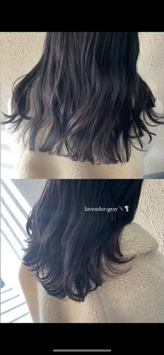 ロング カラー chouette/ 根本優希のヘアスタイル