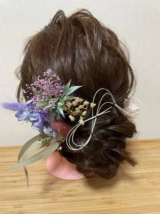 ヘアアレンジ 女性に人気♪ はやしほのかのヘアスタイル