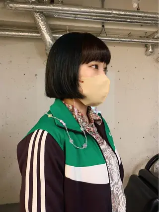 カラー ハッシュカット/ MAYAのヘアスタイル