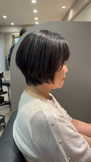 ショート MILSHE所属・山添 舞優のヘアスタイル