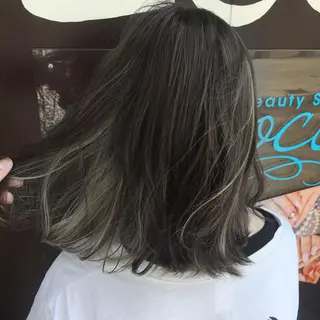 ミディアム カラー 髪質改善ストレート/レイヤーカット/Lee  Horie所属・髪質改善&縮毛矯正 池本　有宏のヘアスタイル