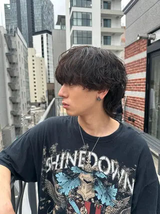 パーマ メンズ 松田 潤平／メンズ特化のヘアスタイル