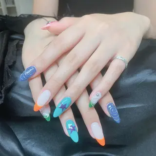 ネイル 綾瀬 はるのネイルデザイン