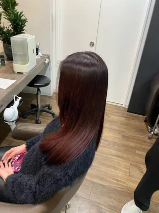 セミロング 【MOND】斎藤 竜雅のヘアスタイル