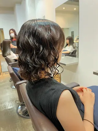 パーマ 【arc】 佐藤未希穂/ショートのヘアスタイル