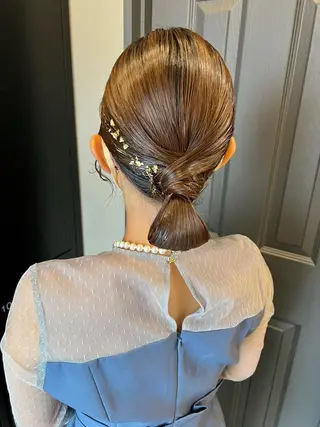 ヘアアレンジ louwe 武藤幸世のヘアスタイル