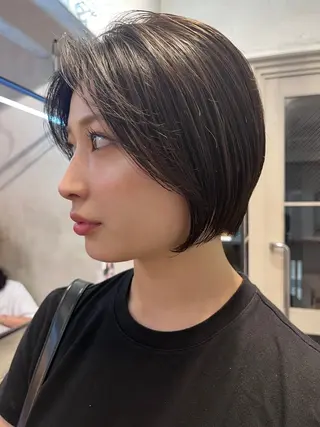 ショート カラー 赤み消しカラー / ヨシダトモキのヘアスタイル