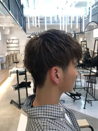 ショート メンズ 🇰🇷カルマパーマ kaito🇰🇷のヘアスタイル