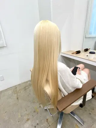 ロング カラー BOB🌟ハイトーン /ブリーチ/TAKUのヘアスタイル