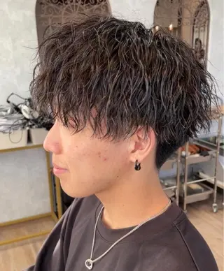 パーマ メンズ Re.ly所属・🦄Re.ly代表 灰野壮🦄のヘアスタイル