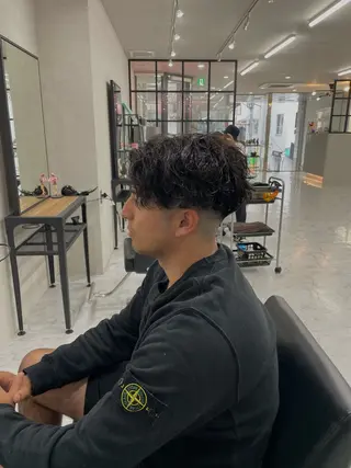 パーマ メンズ 木村 拓美のヘアスタイル