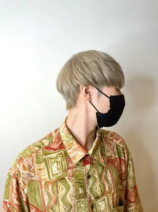 ミディアム 渋谷 メンズヘア⭐️ タニグチヨシユキのヘアスタイル