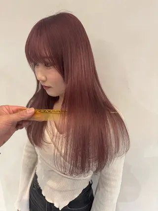 ロング カラー ill/ダブルカラー 髪質改善/小島のヘアスタイル