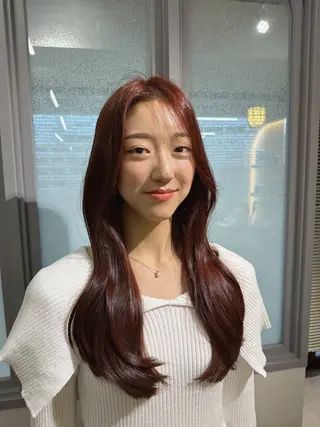 ロング カラー 🌻Reina🌻 艶カラー･髪質改善のヘアスタイル