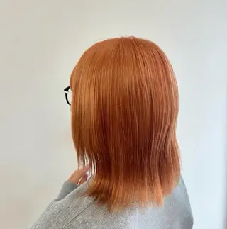 ミディアム カラー まなみ/ PORT SALONのヘアスタイル