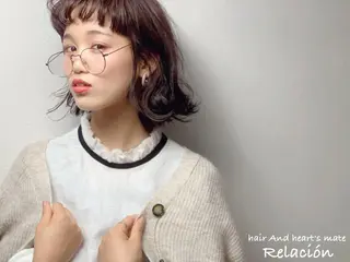 ミディアム カラー パーマ ヘアアレンジ メンズ キッズ ネイル Relación / レラシオン所属・岩崎 克秀のヘアスタイル